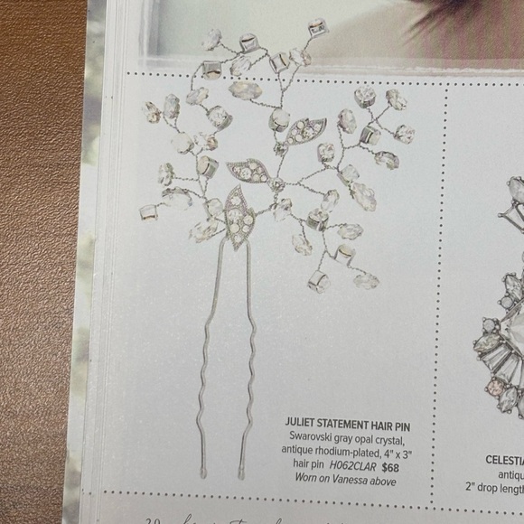 Chloe‎ + Isabel Juliet Statement Crystal Hair Pin main image 9